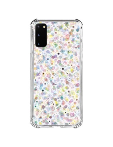 Coque Samsung Galaxy S20 FE Cosmic Bubbles Multicolored - Ninola Design