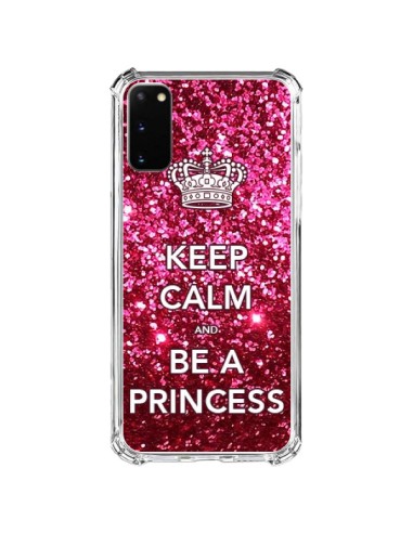 Coque Samsung Galaxy S20 FE Keep Calm and Be A Princess - Nico