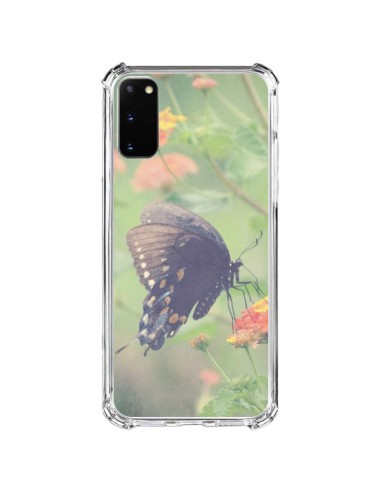 Coque Samsung Galaxy S20 FE Papillon Butterfly - R Delean