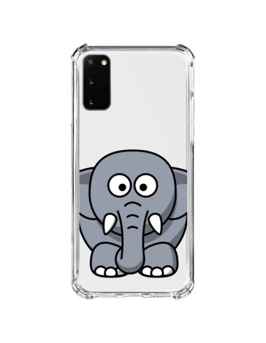 Coque Samsung Galaxy S20 FE Elephant Animal Transparente - Yohan B.