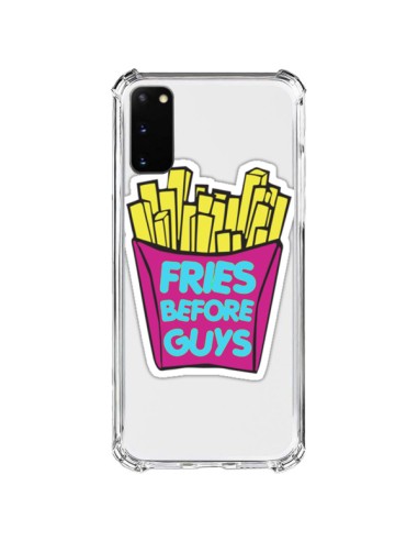 Coque Samsung Galaxy S20 FE Fries Before Guys Transparente - Yohan B.