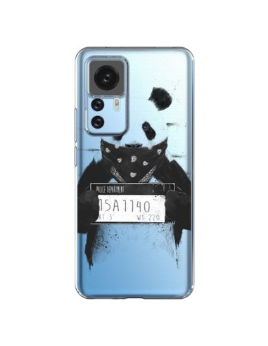 Coque Xiaomi 12T/12T Pro Bad Panda Transparente - Balazs Solti