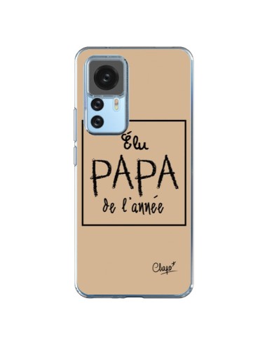 Coque Xiaomi 12T/12T Pro Elu Papa de l'Année Beige - Chapo