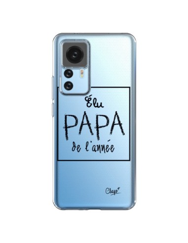 Coque Xiaomi 12T/12T Pro Elu Papa de l'Année Transparente - Chapo