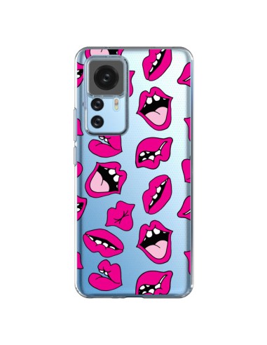 Coque Xiaomi 12T/12T Pro Lèvres Lips Bouche Kiss Transparente - Claudia Ramos