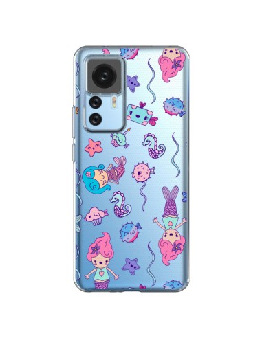 Coque Xiaomi 12T/12T Pro Mermaid Petite Sirene Ocean Transparente - Claudia Ramos