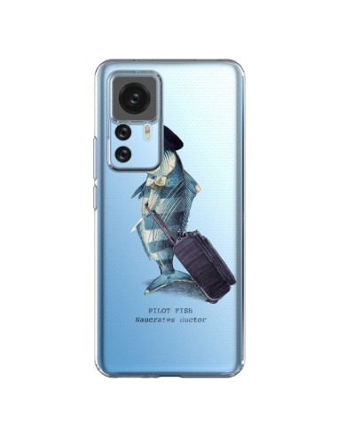 Coque Xiaomi 12T/12T Pro Pilot Fish Poisson Pilote Transparente - Eric Fan