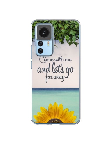 Xiaomi 12T/12T Pro Case Let's Go Far Away Sunflowers - Eleaxart