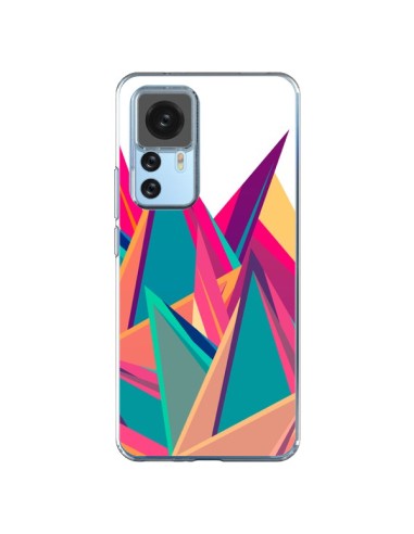 Coque Xiaomi 12T/12T Pro Triangles Intensive Pic Azteque - Eleaxart