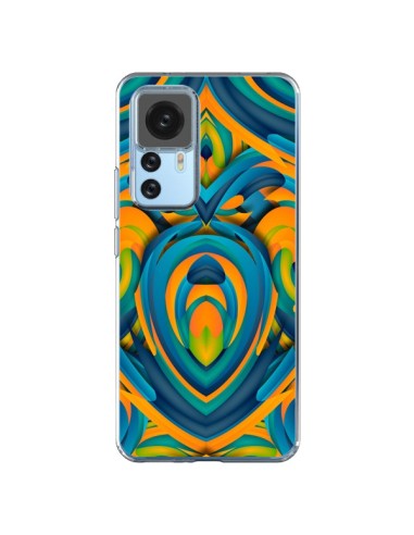 Coque Xiaomi 12T/12T Pro Cross Heart Azteque Coeur - Eleaxart