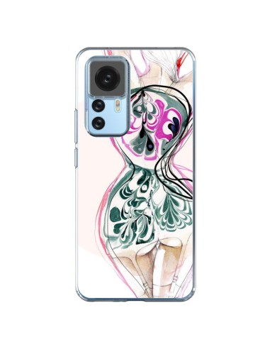 Coque Xiaomi 12T/12T Pro Femme en fleurs - Elisaveta Stoilova