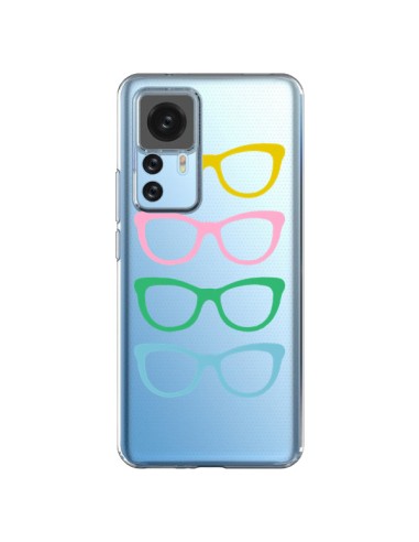 Coque Xiaomi 12T/12T Pro Sunglasses Lunettes Soleil Couleur Transparente - Project M