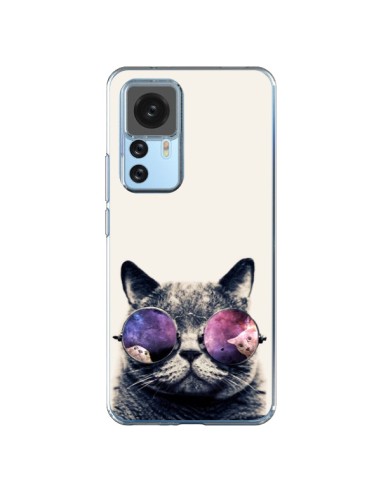 Coque Xiaomi 12T/12T Pro Chat à lunettes - Gusto NYC