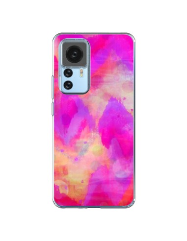 Coque Xiaomi 12T/12T Pro Coeur Tribal Rose - Ebi Emporium