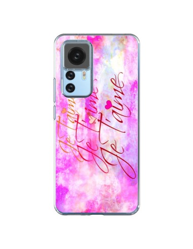 Coque Xiaomi 12T/12T Pro Je t'aime I Love You - Ebi Emporium