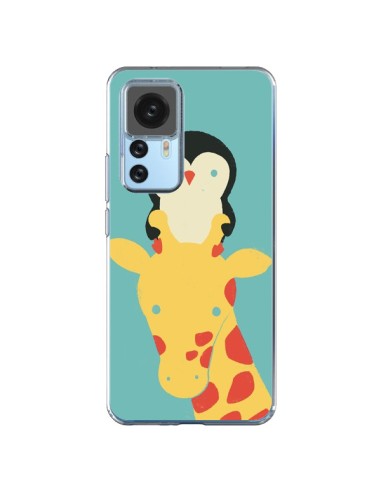 Coque Xiaomi 12T/12T Pro Girafe Pingouin Meilleure Vue Better View - Jay Fleck