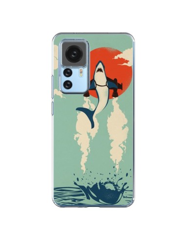 Coque Xiaomi 12T/12T Pro Requin Avion Volant - Jay Fleck