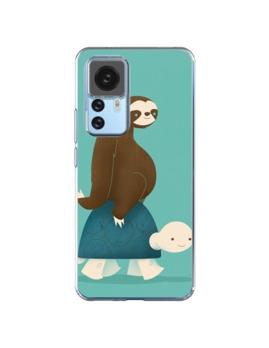 Coque Xiaomi 12T/12T Pro Tortue Taxi Singe Slow Ride - Jay Fleck