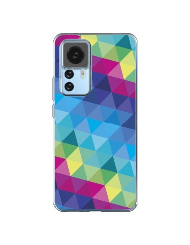 Coque Xiaomi 12T/12T Pro Azteque Gheo Bleu - Javier Martinez