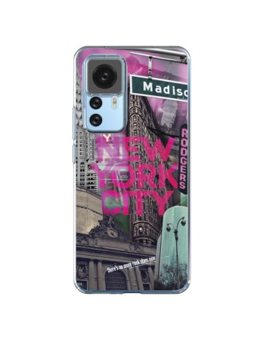 Coque Xiaomi 12T/12T Pro New York City Rose - Javier Martinez