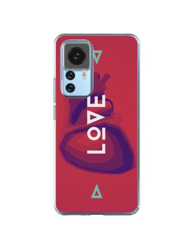 Coque Xiaomi 12T/12T Pro Love Coeur Triangle Amour - Javier Martinez