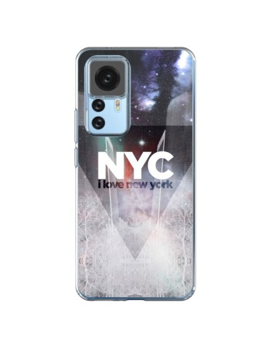 Coque Xiaomi 12T/12T Pro I Love New York City Bleu - Javier Martinez