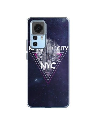 Coque Xiaomi 12T/12T Pro New York City Triangle Rose - Javier Martinez