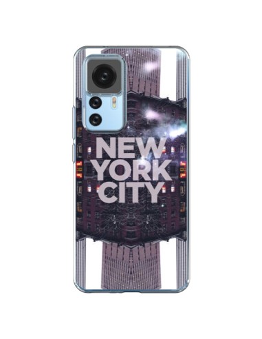 Coque Xiaomi 12T/12T Pro New York City Violet - Javier Martinez