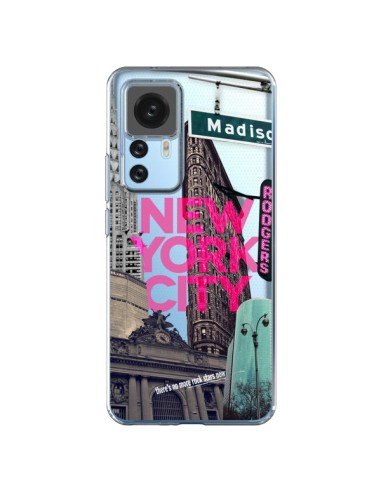 Coque Xiaomi 12T/12T Pro New Yorck City NYC Transparente - Javier Martinez