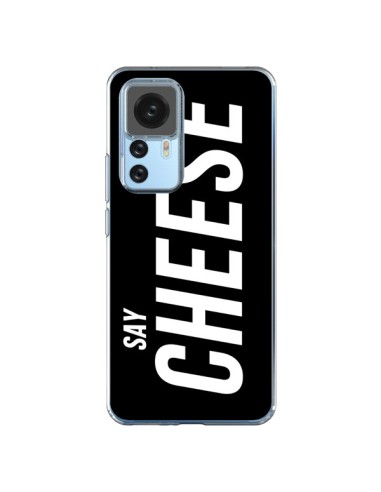 Coque Xiaomi 12T/12T Pro Say Cheese Smile Noir - Jonathan Perez