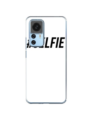 Coque Xiaomi 12T/12T Pro Hashtag Selfie Noir Vertical - Jonathan Perez