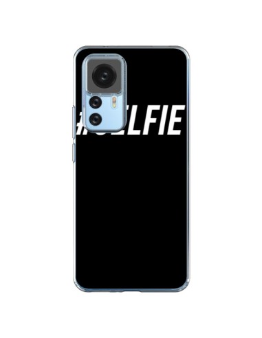 Coque Xiaomi 12T/12T Pro Hashtag Selfie Blanc Vertical - Jonathan Perez