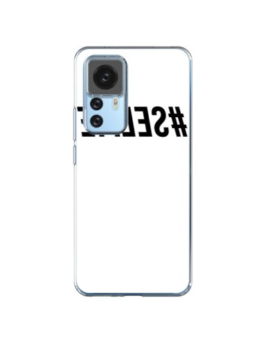 Coque Xiaomi 12T/12T Pro Hashtag Selfie Noir Inversé - Jonathan Perez