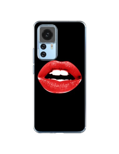 Coque Xiaomi 12T/12T Pro Lèvres Rouges - Jonathan Perez