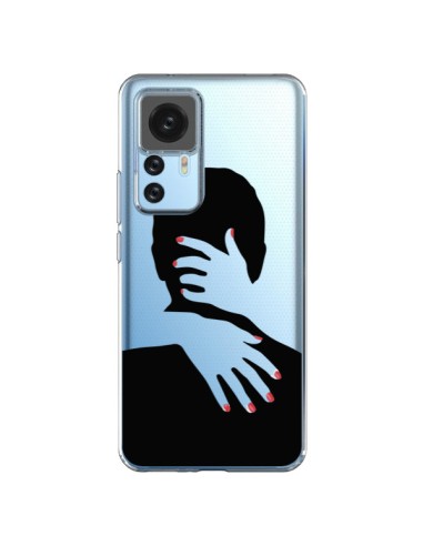 Coque Xiaomi 12T/12T Pro Calin Hug Mignon Amour Love Cute Transparente - Dricia Do