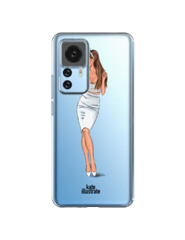 Xiaomi 12T/12T Pro Case Ice Queen Ariana Grande Cantante Clear - kateillustrate