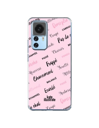 Coque Xiaomi 12T/12T Pro Ballerina Ballerine Mots - kateillustrate