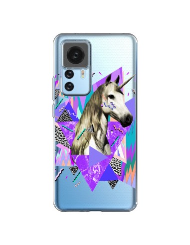 Coque Xiaomi 12T/12T Pro Licorne Unicorn Azteque Transparente - Kris Tate