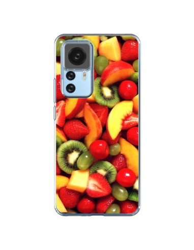 Coque Xiaomi 12T/12T Pro Fruit Kiwi Fraise - Laetitia