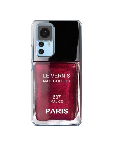 Coque Xiaomi 12T/12T Pro Vernis Paris Malice Violet - Laetitia