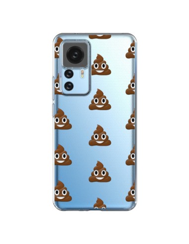 Coque Xiaomi 12T/12T Pro Shit Poop Emoticone Emoji Transparente - Laetitia