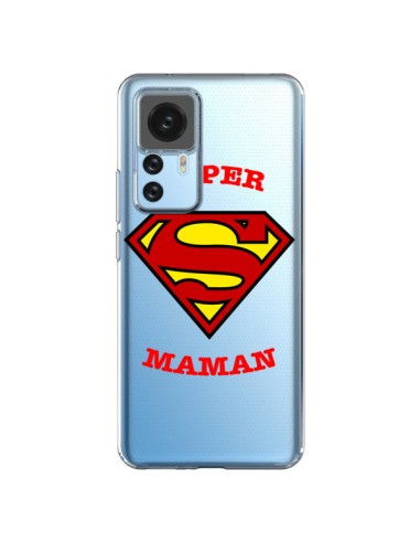 Coque Xiaomi 12T/12T Pro Super Maman Transparente - Laetitia