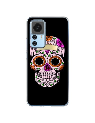 Coque Xiaomi 12T/12T Pro Tête de Mort Mexicaine Multicolore - Laetitia