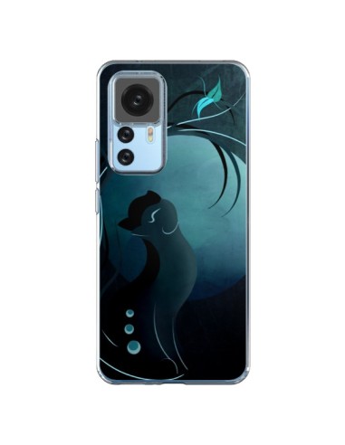 Cover Xiaomi 12T/12T Pro Gatto Chiaro di Luna - LouJah