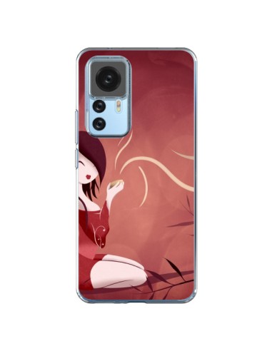 Coque Xiaomi 12T/12T Pro Femme Thé Tea Time - LouJah