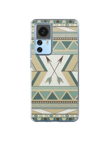 Coque Xiaomi 12T/12T Pro Aztec Pattern Arrows Fleche Azteque Tribal - LouJah