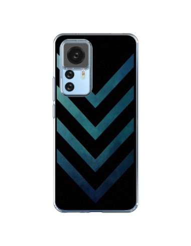 Coque Xiaomi 12T/12T Pro Blue Black Arrow Fleche - LouJah