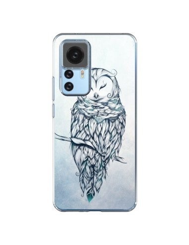 Coque Xiaomi 12T/12T Pro Snow Owl Chouette Hibou Neige - LouJah