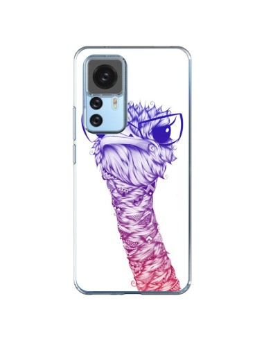 Coque Xiaomi 12T/12T Pro Ostrich Colors Autruche Couleur - LouJah