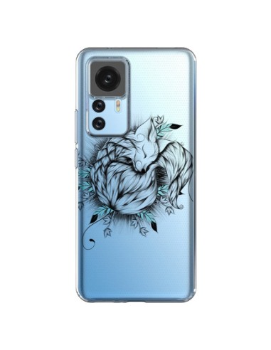 Coque Xiaomi 12T/12T Pro Petit Renard Renardeau Transparente - LouJah